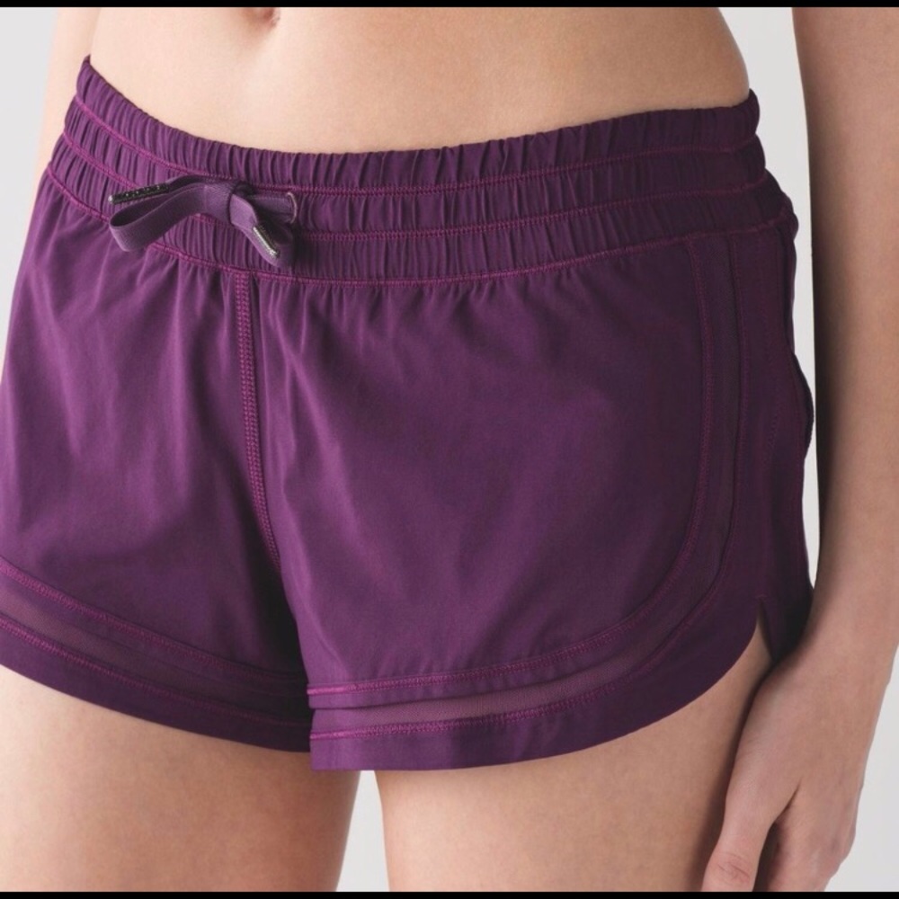 LuluLemon Make A Move Short Darkest Magenta